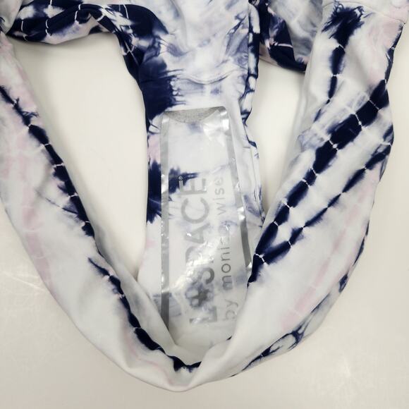 L*Space Sandy Bikini Bottom in Liberty Tie Dye Blue Size Small - Picture 3 of 3